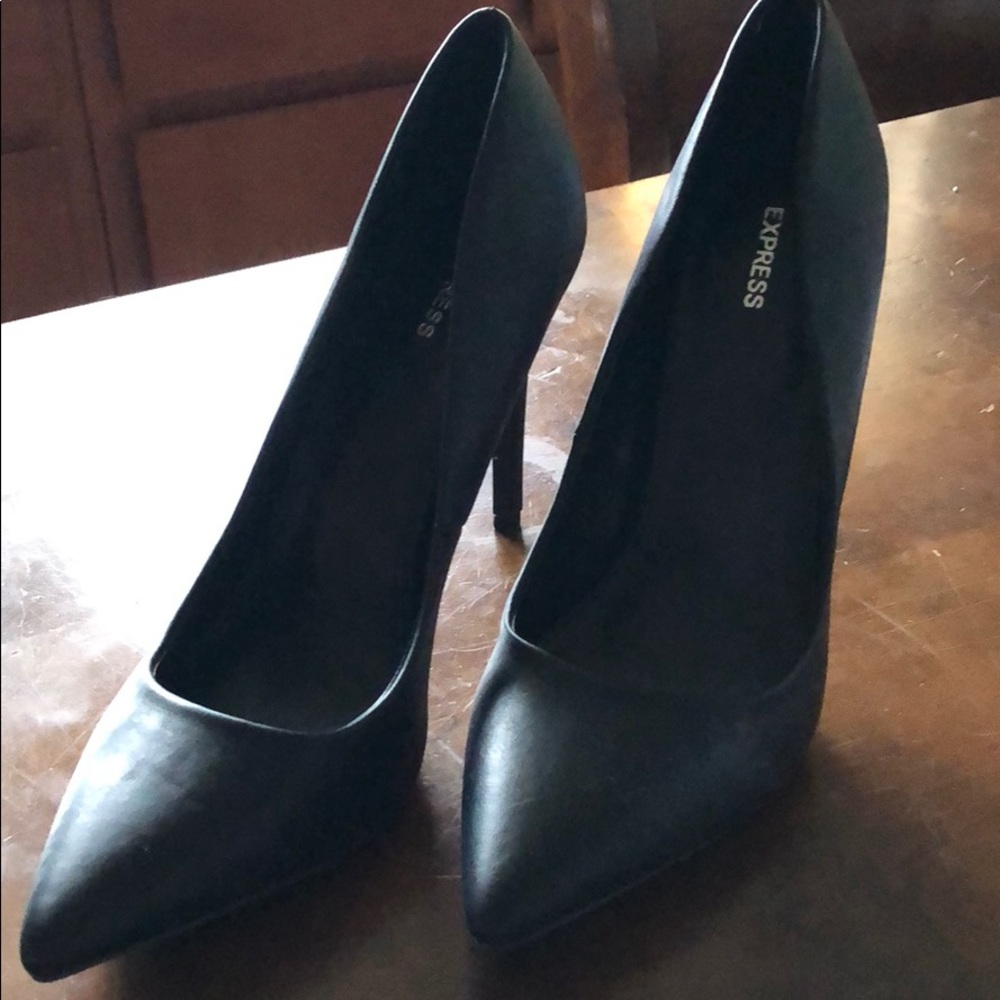 Black heels